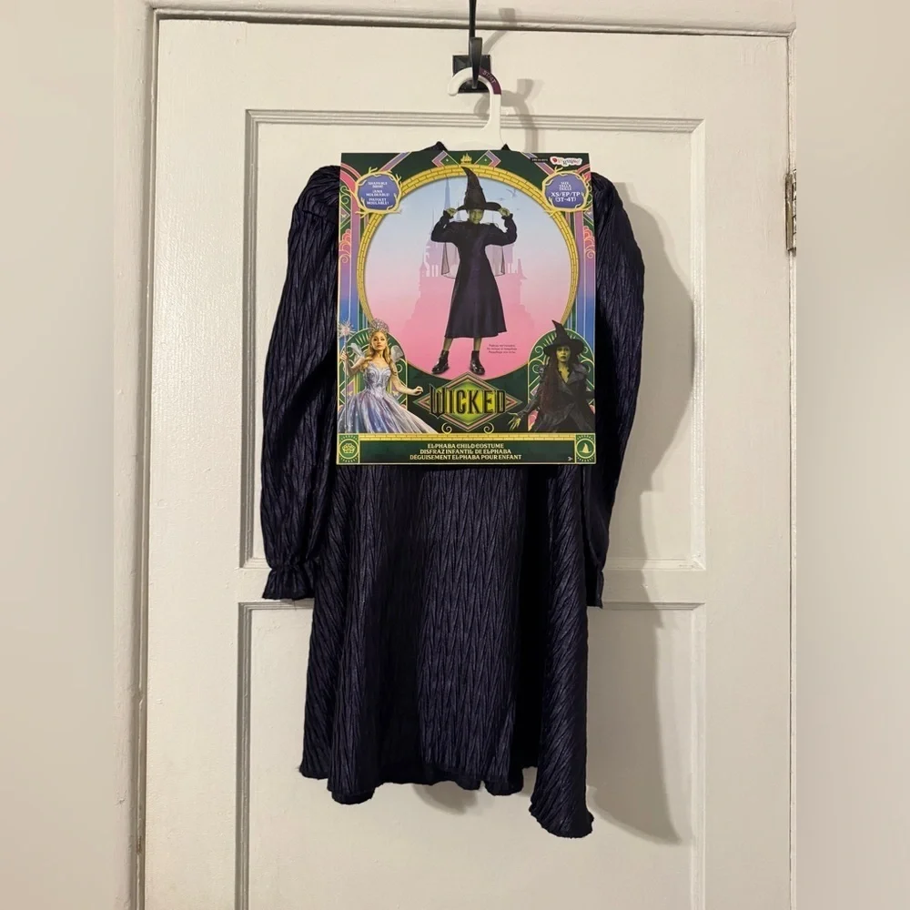 Wicked Elphaba Child Costume size 3T/4T